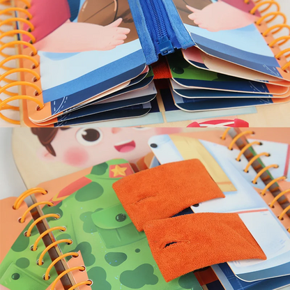 MonPetit Montessori™ – Tableau d’Activités Sensoriel