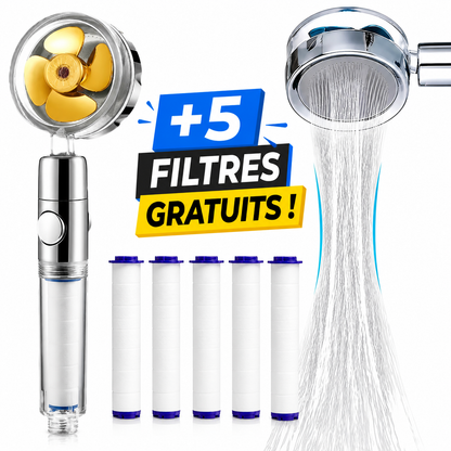 HydroPure™ – Pommeau de Douche Haute Pression